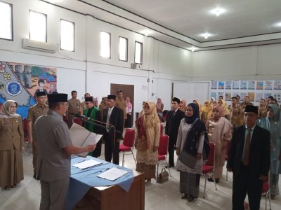 Pelantikan Kepala Sekolah di  Lingkungan Pemerintah Daerah Kota Sawahlunto