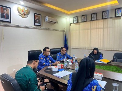 Rapat persiapan  pelaksanaan  tentang Rancangan Peraturan Daerah (Ranperda) penyelenggaraan administrasi kependudukan