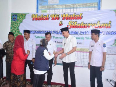 Wali Kota Sawahlunto Hadiri Halal Bi Halal di Desa Talawi Mudiak, Pererat Sinergi Pemerintah Kota dan Desa