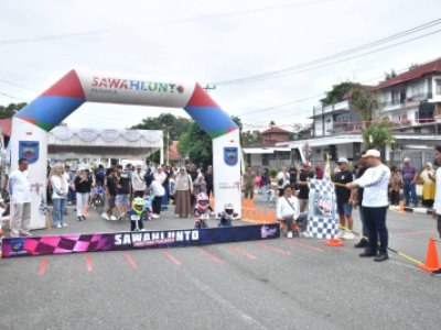 Wawako Jefri Buka Sawahlunto Heritage Fun Race Push Back 2025