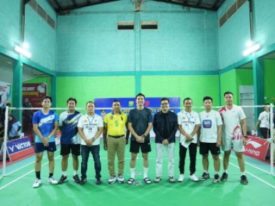 Wali Kota Sawahlunto Tutup Turnamen Badminton Kapolres Cup 1, Sukses Raih Runner Up