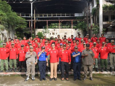 Sosialisasi dan simulasi pemadam kebakaran dan penyelamatan pada pengamanan Pilkada serentak Tahun 2024