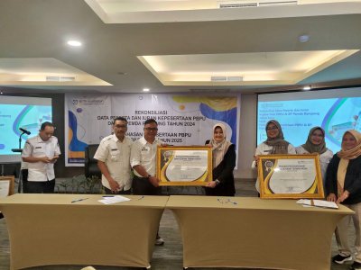 Rekonsiliasi Data Peserta dan Iuran Kepesertaan PBPU dan BP Pemda Rampung Tahun 2024 serta Pembahasan Kepesertaan PBPU dan BP Pemda Tahun 2025 di Mercure Hotels