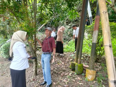 kegiatan tinjauan lapangan ke Calon Desa Persiapan Muaro Kalaban Selatan Kecamatan Silungkang