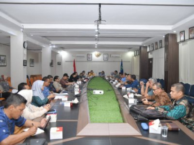 Rapat Koordinasi  Persiapan Kota Sawahlunto menjadi tuan rumah penyelenggaraan simposium internasional 'We Are Site Manager'