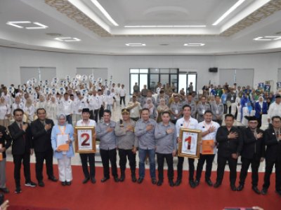 Rapat Pleno Terbuka KPU Kota Sawahlunto "Pengundian dan Penetapan nomor urut paslon Wali Kota dan Wakil Wali Kota Sawahlunto untuk Pilkada serentak 2024