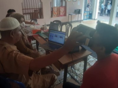 Pendataan dan Pengecekan Biometrik Warga Binaan Rumah Tahanan Negara Kelas II B Kota sawahlunto