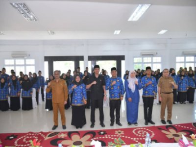 Wali Kota Sawahlunto Serahkan SK Pengangkatan kepada 62 CPNS Formasi 2024