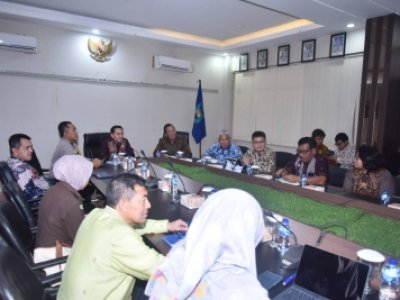 Audiensi bersama Direktur SDM PT. Bukit Asam Suherman mengenai tindak lanjut potensi investasi energi baru terbarukan