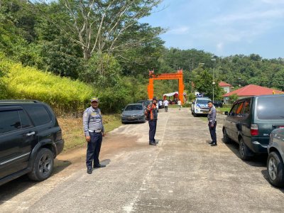 Pengamanan Kunjungan Wakil Menteri Ketenagakerjaan Republik Indonesia