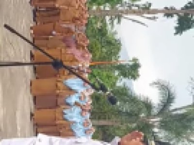 UPACARA HUT RI KE 79 TINGKAT KECAMATAN BARANGIN HARI SABTU TANGGAL 17 AGUSTUS 2024