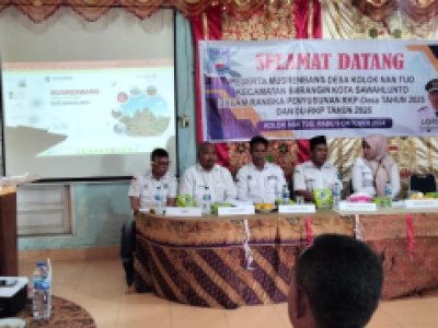 Musrenbang Desa dalam Penyusunan RKP Desa Tahun 2025 di  Desa  Kolok Nan Tuo