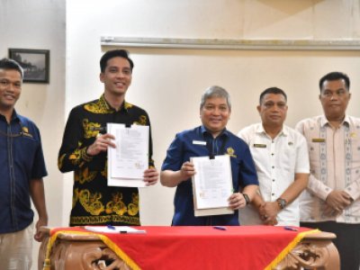 Wali Kota Sawahlunto Teken Kerja Sama Optimalisasi Pemungutan Pajak  Pusat dan Daerah