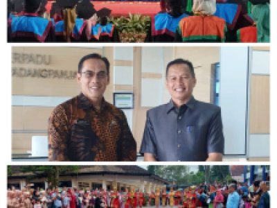Menghadiri Wisuda S1 dan S2 di ISI Padang panjang