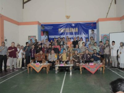 Pj Walikota Zefnihan hadir dalam Sosialisasi  Pendaftaran  Tanah Sistematis Lengkap di Kecamatan Barangin