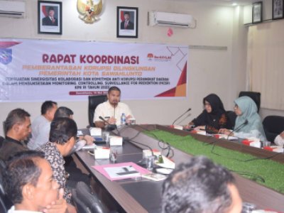 Pemko Sawahlunto Perkuat Komitmen Antikorupsi Lewat Rapat Koordinasi MCSP