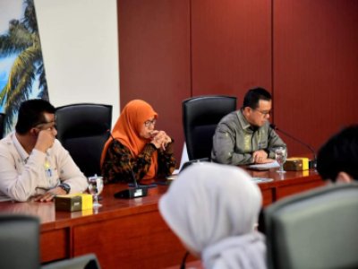 Pj Walikota Zefnihan audiensi dengan  Kementerian Bappenas bahas RPJPD Sawahlunto 2025-2045