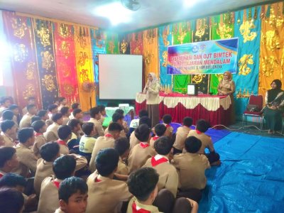 PUSPAGA KITO dan Forum Anak Kota Arang (FAKA) Goes to School “Mental Kuat Tanpa Kekerasan dan Bullying” di SMPN 1 dan SMPN 3 Kota Sawahlunto