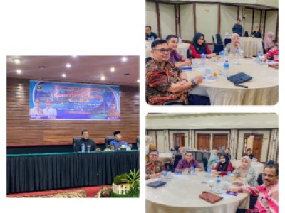 mengikuti rapat koordinasi petugas verifikasi dan validasi DTKS