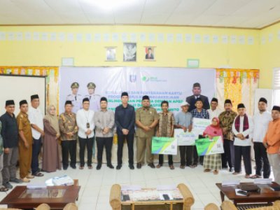 Wali Kota Sawahlunto Riyanda Putra dan Wakil Wali Kota Jeffry Hibatullah ikuti kegiatan penyerahan simbolis santunan JKM BPJS Ketenagakerjaan