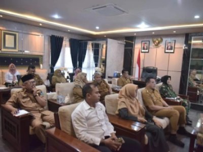 Pj Walikota Zefnihan ikuti rapat kordinasi penanganan inflasi daerah oleh Kemendagri secara virtual