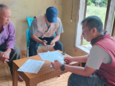 Dinsos PMDPPA Sawahlunto Lakukan Pengecekan Data dan Monitoring Bansos Triwulan II Tahun 2025