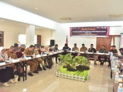 Rapat Koordinasi Tata Kelola Logistik Pemilu tahun 2024 diadakan, Pj Walikota Zefnihan 'harus adanya  sinergi semua pihak"