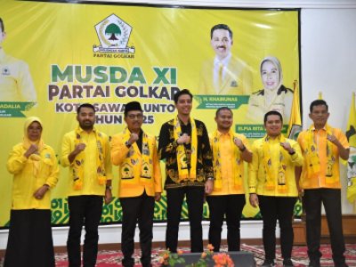 Wali Kota Hadiri Musda XI Golkar Sawahlunto, Perkuat Sinergi Pembangunan Daerah
