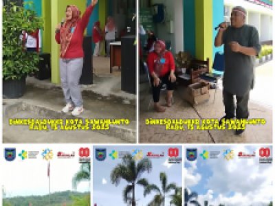 Semarakkan HUT RI ke-80, Keluarga Besar Dinkesdaldukkb Sawahlunto Gelar Rangkaian Perlombaan