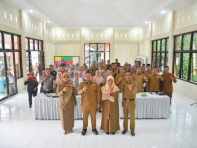 Wakil Wali Kota Sawahlunto Jeffry Hibatullah monitor  Musrenbang dan Rembuk Stunting Tingkat Kecamatan Talawi