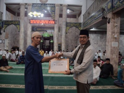 Penjabat (Pj) Wali Kota Sawahlunto Dr. Zefnihan, AP, M.Si, pimpin Tim I Safari Ramadhan Pemko Sawahlunto