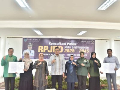 Pj Walikota Zefnihan buka FKP RPJPD Kota Sawahlunto Tahun 2020-2045
