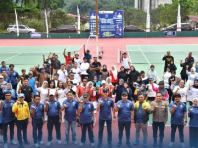 Wali Kota Buka Era Baru Tennis Tournament Sawahlunto 2025