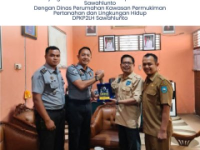 Kepala Lapas Narkotika Sawahlunto Jalin Silaturahmi dengan Dinas PKP2LH