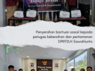 Rutan Sawahlunto Salurkan Bantuan Sosial untuk Petugas Kebersihan dan Pertamanan