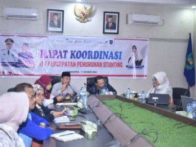 Rapat Koordinasi Tim Percepatan Penurunan Stunting (TPPS) Kota Sawahlunto