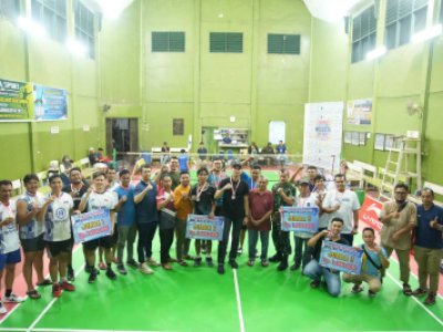 Wali Kota Sawahlunto Tutup Turnamen Bulu Tangkis Wali Kota CUP Tahun 2025