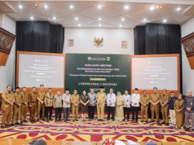Wali Kota Sawahlunto Riyanda Putra ikuti pertemuan High Level Meeting (HLM) Tim Pengendalian Inflasi Daerah (TPID) Provinsi Sumatera Barat
