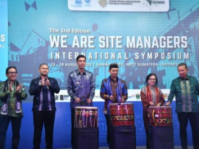 Sawahlunto Tuan Rumah  Internasional Symposium "We are Site Manager "