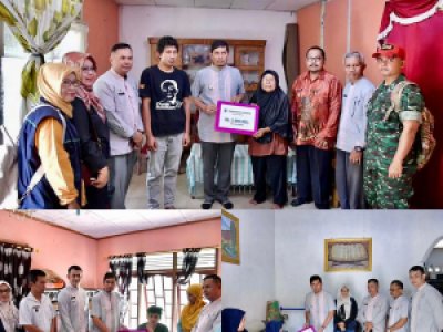 Penyerahan Bantuan Tidak Terencana (BTT) ke Desa/Kelurahan Kota Sawahlunto