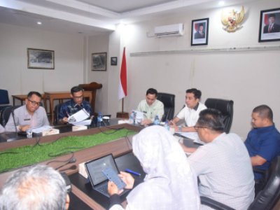 Rapat Koordinasi awal  jajaran pimpinan perangkat daerah Pemko Sawahlunto dengan Wali Kota terpilih