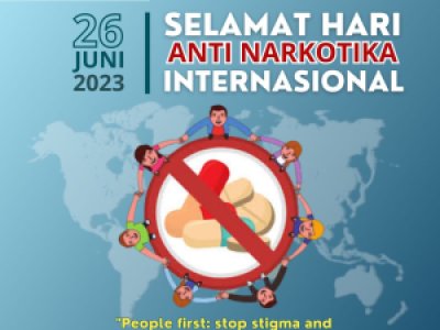 Selamat Hari Anti Narkotika International 2023