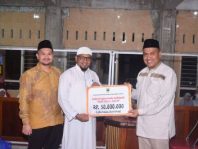 Wakil Wali Kota Sawahlunto Jeffry Hibatullah dampingi Tim II Safari Ramadhan Pemprov Sumbar yang dipimpin Wakil Gubernur Vasco Ruseimy