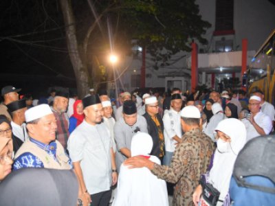 Pemko Sawahlunto  Sambut Hangat  Kepulangan 43 Jamaah Haji