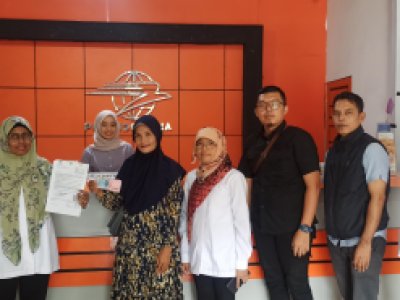 Penyaluran bantuan PENA( Pahlawan Ekonomi Nusantara ) tahap IV Kota Sawahlunto