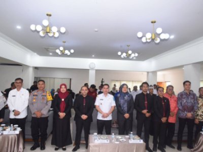 Rapat pleno terbuka KPU Kota Sawahlunto "Agenda penetapan pasangan calon Wali Kota dan Wakil Wali Kota Sawahlunto terpilih hasil Pilkada serentak Tahun 2024"