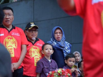 Hadiri Festival Cap Go Meh Kota Padang, Wawako Zohirin Sampaikan Kota Sawahlunto Juga Punya Keberagaman Budaya