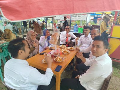 "Jajan Bareng", Dukungan Penuh Jajaran Dinkes P2KB untuk Sentra Kuliner Taman Silo