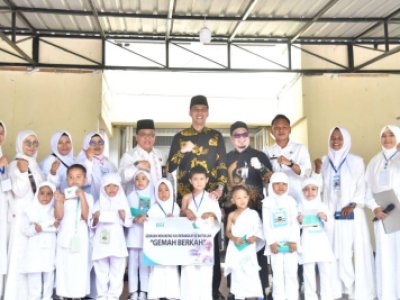 Wali Kota Sawahlunto Buka  Manasik Haji  untuk Anak-anak RA se Kota Sawahlunto