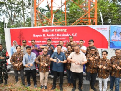 Tiga Tower BTS Baru Resmi Beroperasi di Sawahlunto, Dukung Konektivitas Digital di Daerah Blank Spot
